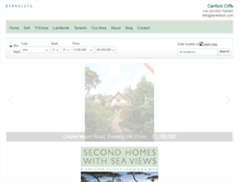 Tablet Screenshot of berkeleys.com